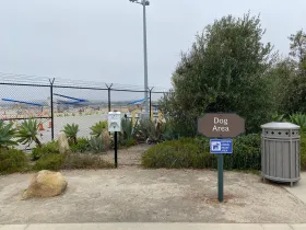 Pet rest area at Santa Barbara Airport